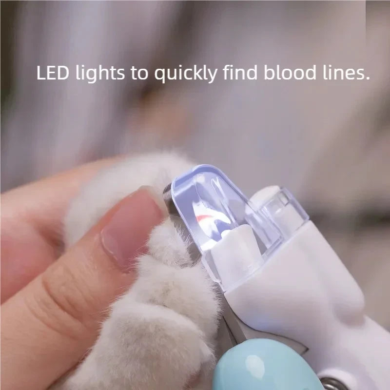 Cortauñas LED para Mascotas — Corte Seguro y Preciso