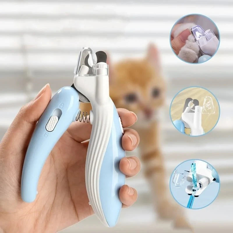 Cortauñas LED para Mascotas — Corte Seguro y Preciso